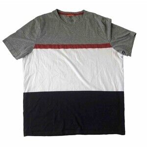 Jack Spade Block Stripes Tee Medium